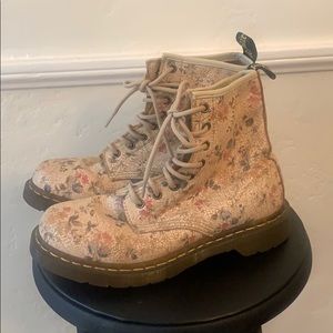 Floral Dr. Martens